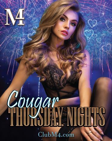 Cougar Thursday Nights at Club M4 July 10th