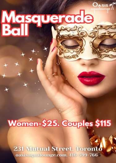 Masquerade Ball - Sat May 17, 2025 1pm-3am