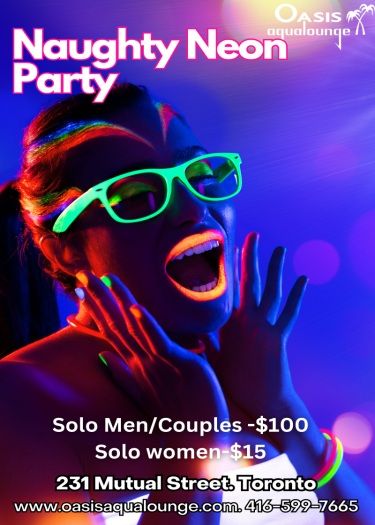 Naughty Neon Party - Sun May 25, 2025 1pm-3am