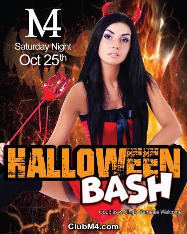 Club M4 Halloween Weekend Continues Saturday Night Oct 25th