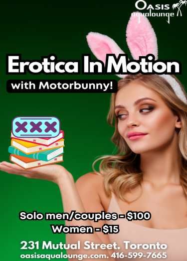 Erotica in Motion - Sunday August 10, 2025 @1pm-3am