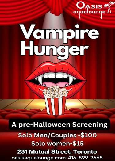 Vampire Hunger - Wednesday October 29, 2025