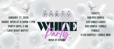 The White Party - Saturday, January 17
