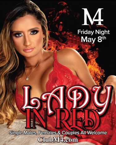 Club M4 Lady In Red Friday May 8th