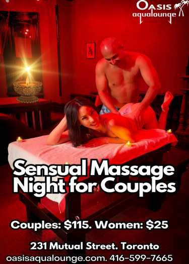 Sensual Massage Night - Friday April 10, 2026