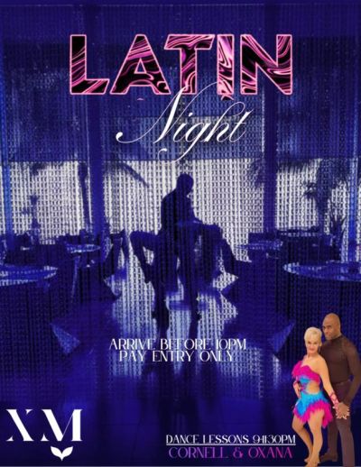 Latin Night | The X Club | April 10