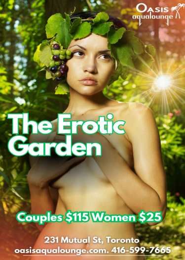 The Erotic Garden - Saturday May 2, 2026
