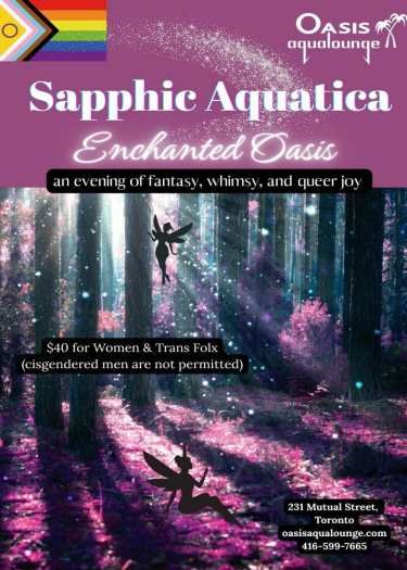 Sapphic Aquatica - Monday May 25, 2026