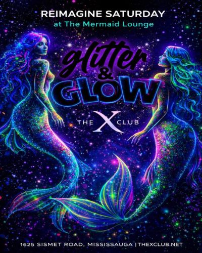 Mermaid Lounge: Reimagine Saturday Glitter & Glow June 6