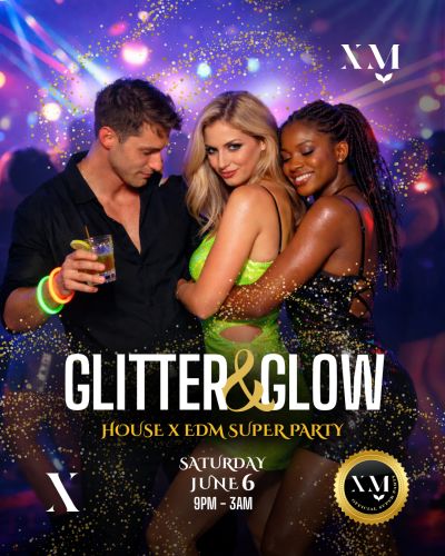 Glitter and Glow SUPER PARTY | The X Club