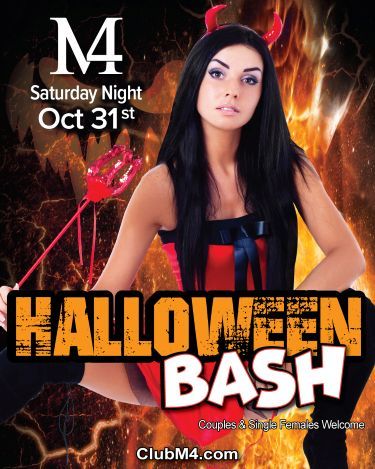 Club M4 Halloween Weekend Continues Saturday Night Oct 31st
