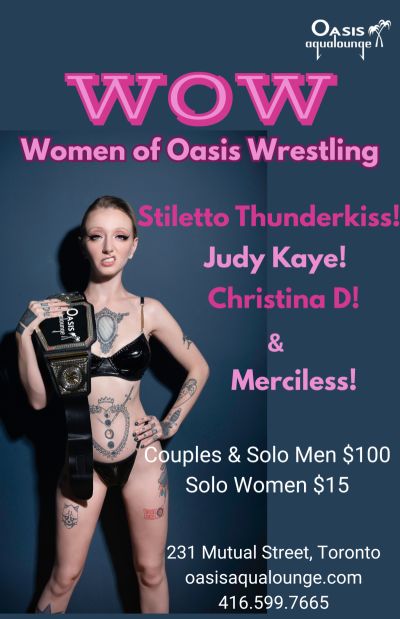 Wow - It's On!  - Sunday Aug 30