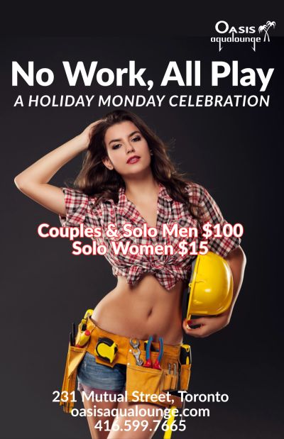 No Work, All Play - Monday Sep 7