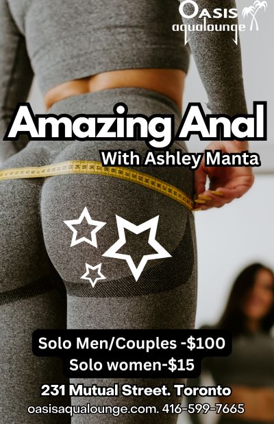 Learn about Amazing Anal - Wednesday Sep 9