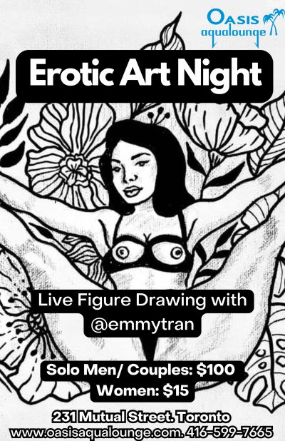 Erotic Art Night  - Thursday Sep 10