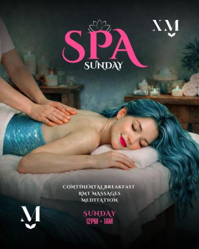 Mermaid Lounge: Spa Sunday, September 13