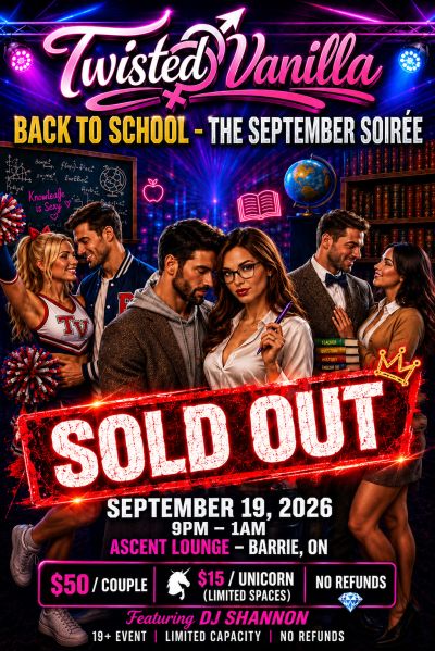 Twisted Vanilla - Back to School - The September Soirée