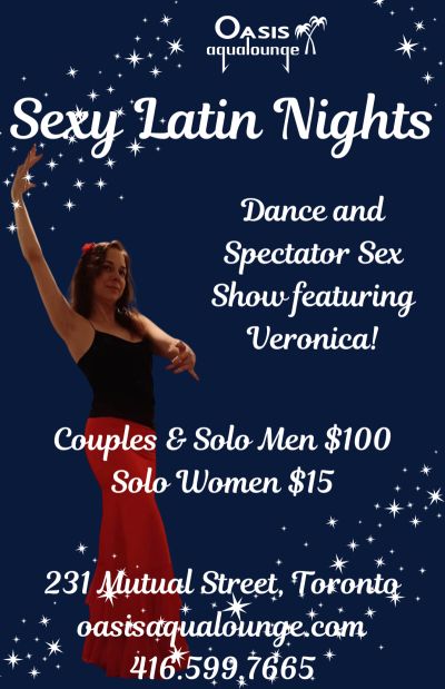 Sexy Latin Nights  - Monday Oct 19