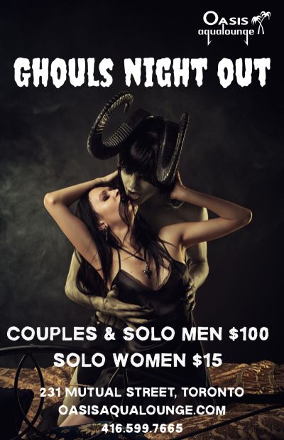 Ghouls Night Out - Thursday Oct 29