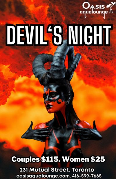 Devil's Night - Friday Oct 30