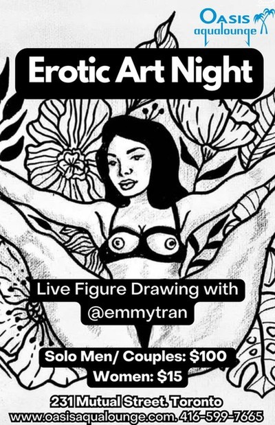 Erotic Art Night Nov 12