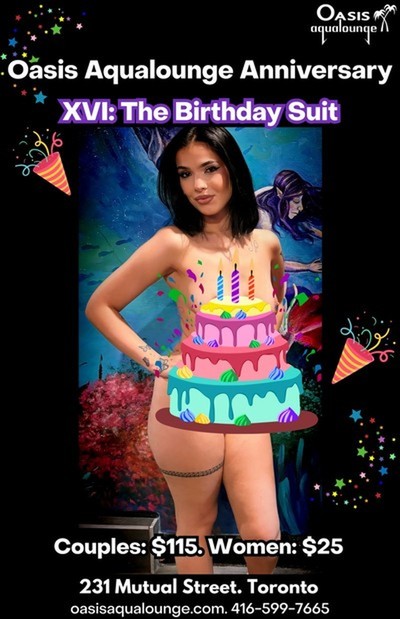 Oasis Aqualounge 16th Anniversary Nov 21