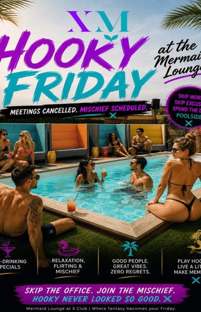 MERMAID LOUNGE: HOOKY FRIDAY