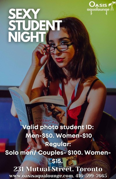Sexy Student Night Nov 9